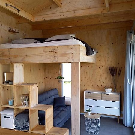 Tiny House Het Polderhuisje Streefkerk Exteriér fotografie