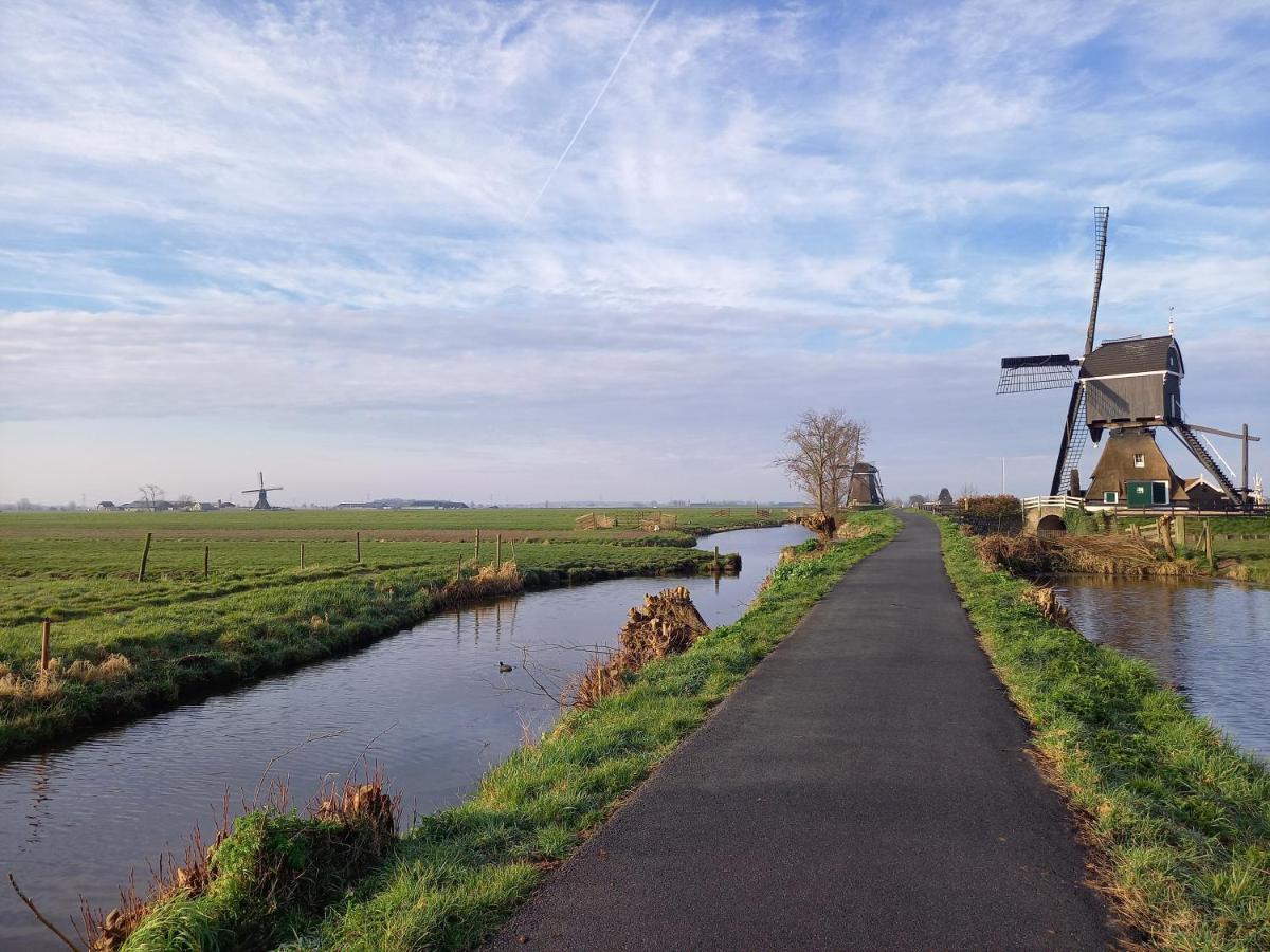 Vila Tiny House Het Polderhuisje Streefkerk Exteriér fotografie