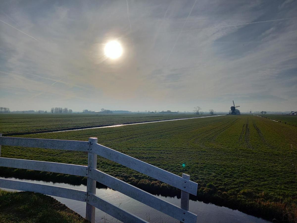 Vila Tiny House Het Polderhuisje Streefkerk Exteriér fotografie