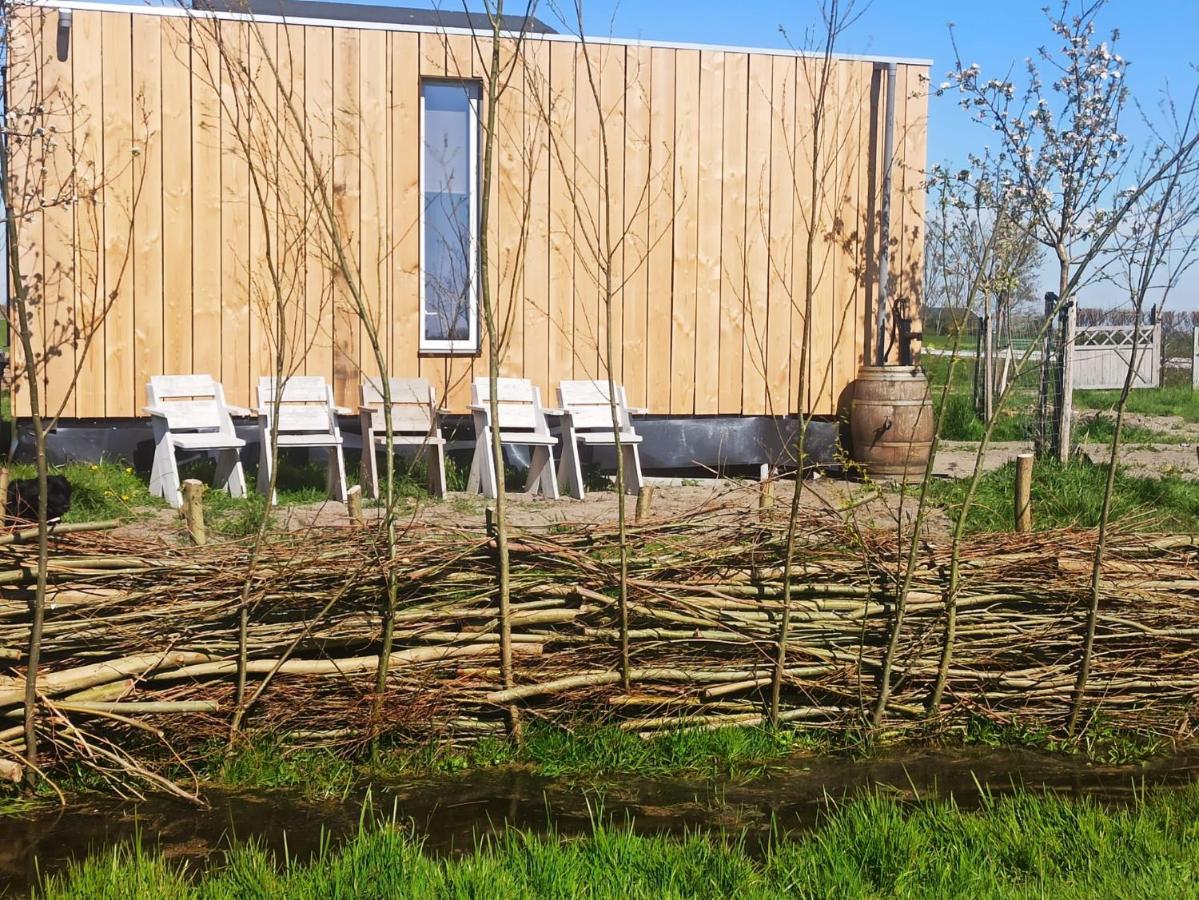 Vila Tiny House Het Polderhuisje Streefkerk Exteriér fotografie